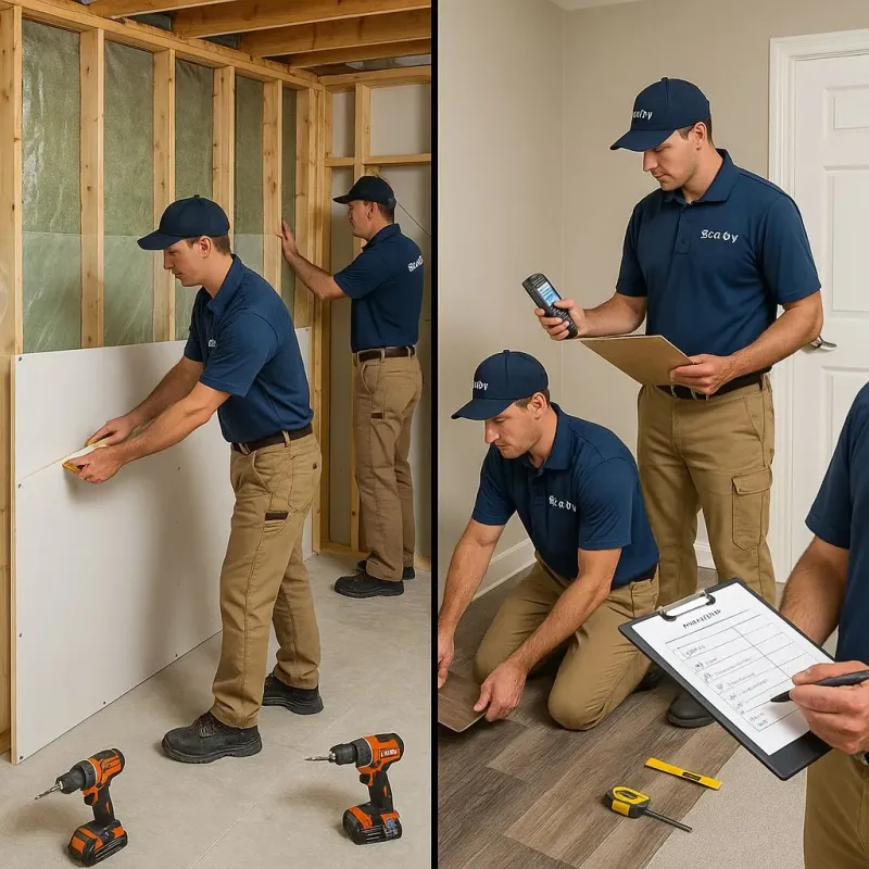 Repairs and Reconstruction process in Bridgewater, VA