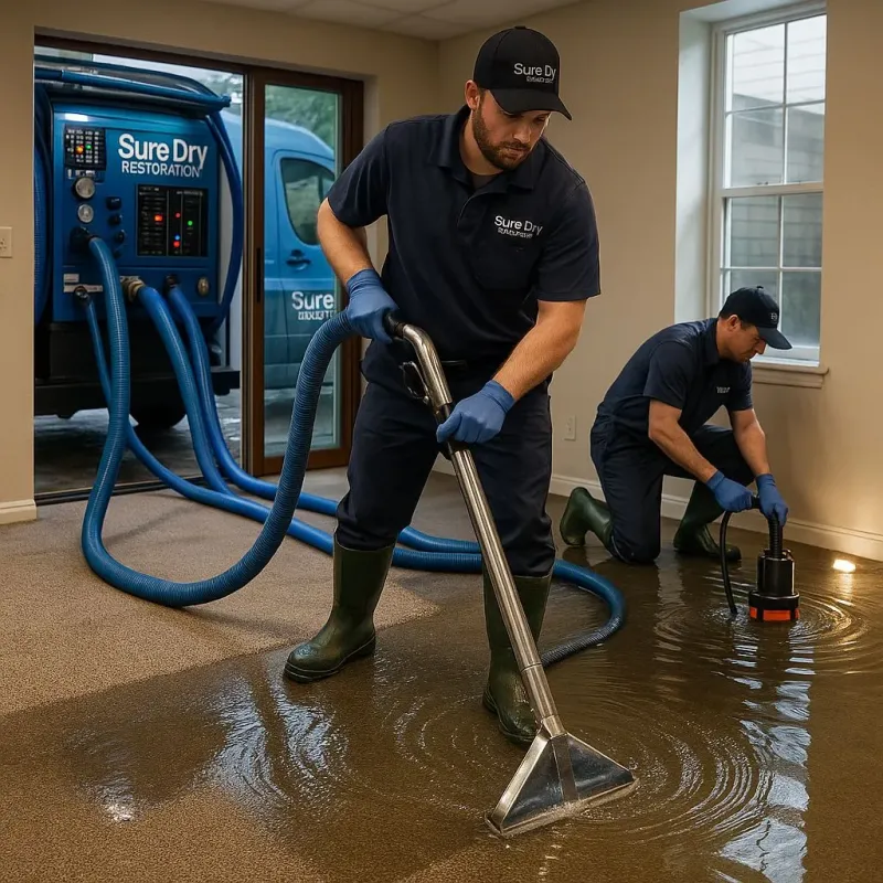 Water Extraction and Removal process in Bridgewater, VA